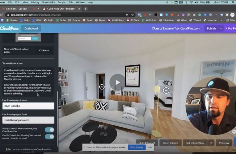 How to Automatically Schedule Live Video Virtual Showings on Cloudpano