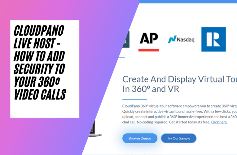 [New Feature] CloudPano Live Host – How To Add Security To Your 360º Video Calls