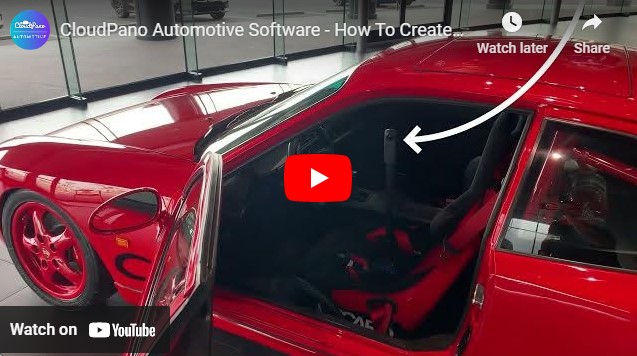 CloudPano Automotive Software – How To Create 360º Spins Of Cars For Dealerships