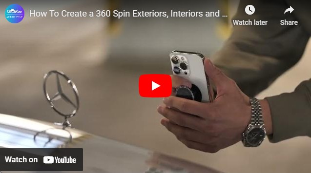 How To Create a 360 Spin Exteriors, Interiors and Photos For Cars With The CloudPano Automotive App