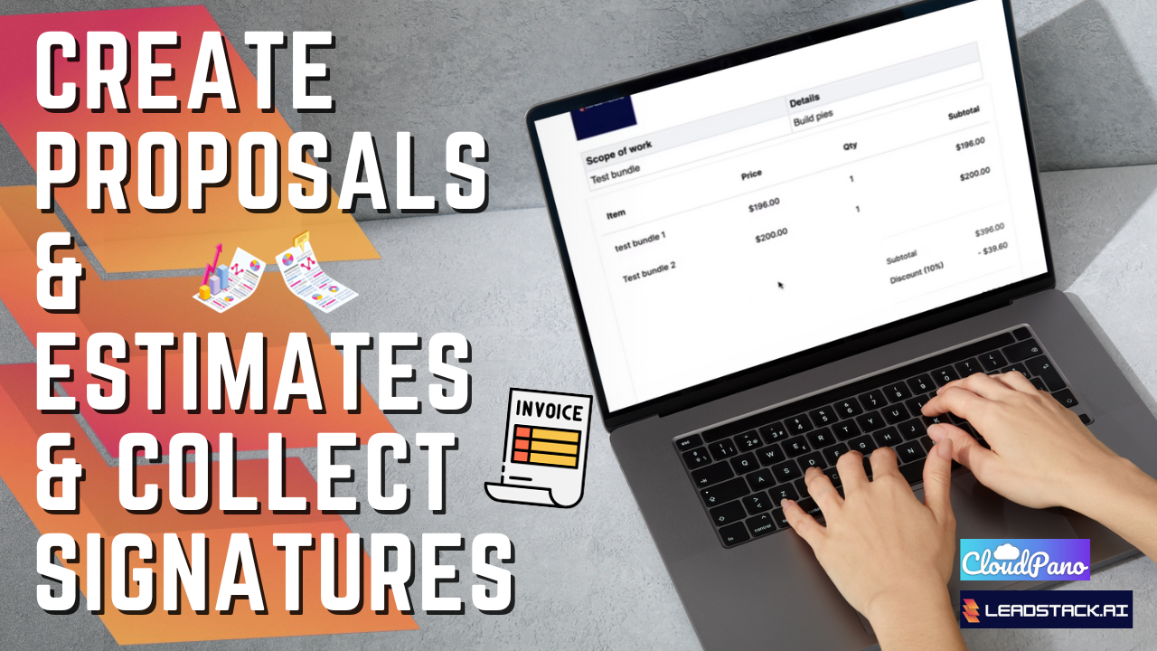 LeadStack.ai How To Create Proposals And Estimates And Collect Online ...