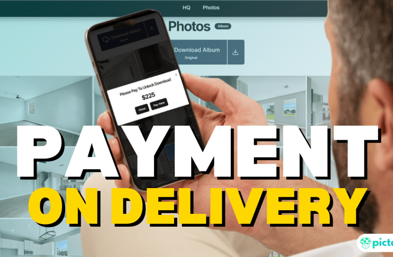 New Feature! Software To Require Payment For Photo Delivery For Real Estate Photographers and Virtual Tour Pros